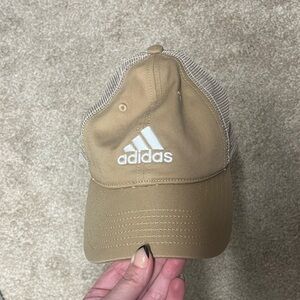 adidas Green and Tan Cap